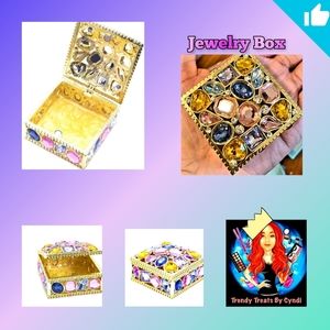 Jewelry Trinket Box Decorative Vintage Style